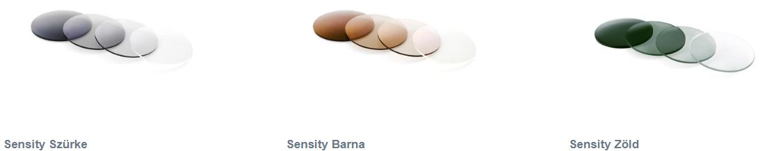 Sensity színek