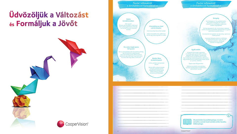 CooperVision jegyzetfüzet