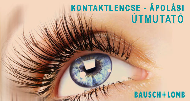kontaktlencse ápolás
